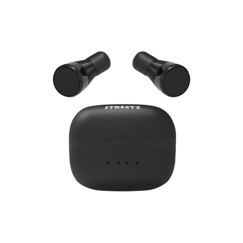 Deltaco STREETZ True Wireless in-ear, dual ear Kuulokkeet True Wireless Stereo (TWS) Puhelut Musiikki USB Type-C Bluetooth musta
