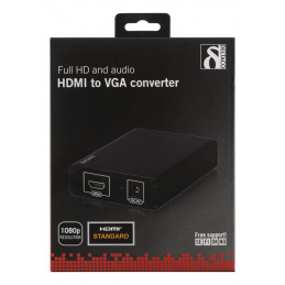 Deltaco HDMI-VGA videomuunnin