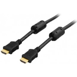 Deltaco HDMI-1005 HDMI-kaapeli 0,5 m HDMI-tyyppi A (vakio) musta