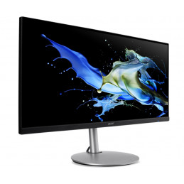 Acer CB342CU tietokoneen litteä näyttö 86,4 cm (34") 3440 x 1440 pikseliä UltraWide Quad HD LCD musta, Hopea