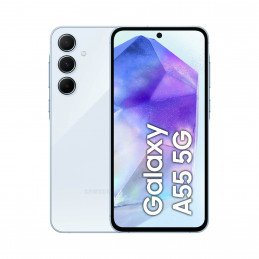 Samsung Galaxy A55 5G 16,8 cm (6.6") Hybridi-Dual SIM Android 14 USB Type-C 8 GB 128 GB 5000 mAh Sininen
