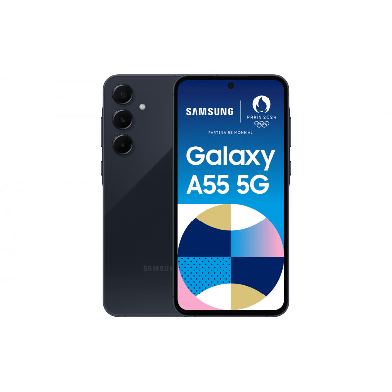 Samsung Galaxy A55 5G 16,8 cm (6.6") Hybridi-Dual SIM Android 14 USB Type-C 8 GB 256 GB 5000 mAh Laivasto