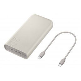 Samsung EB-P4520XUEGEU akku- ja paristolaturi 20000 mAh Beige