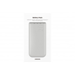 Samsung EB-P4520XUEGEU akku- ja paristolaturi 20000 mAh Beige