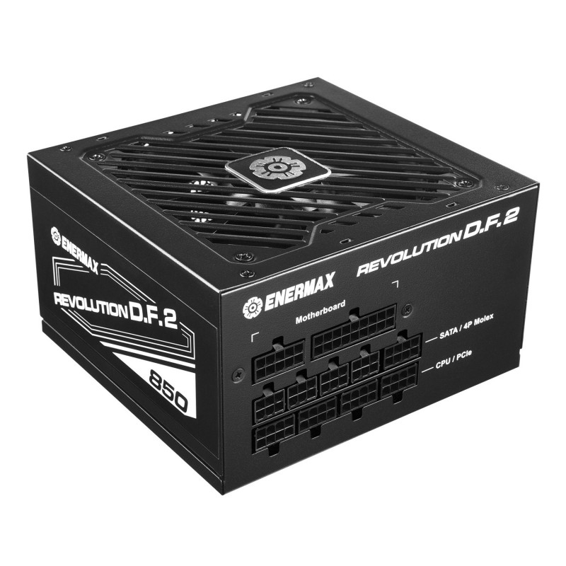 Enermax REVOLUTION D.F. 2 virtalähdeyksikkö 850 W 20+4 pin ATX musta