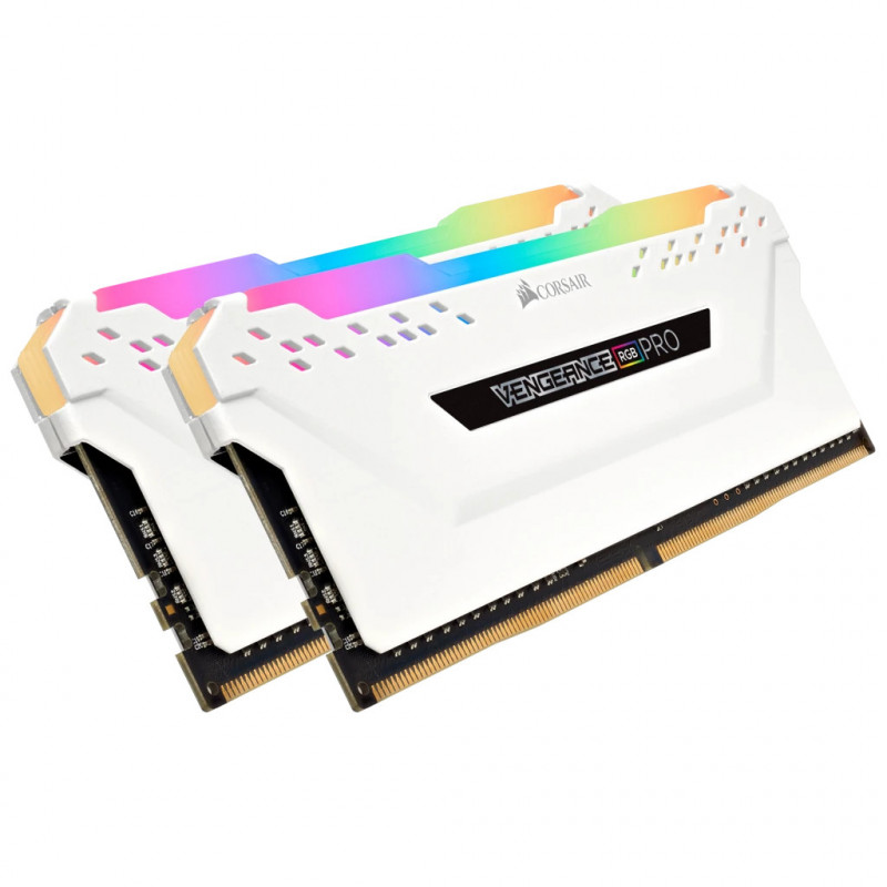 Corsair Vengeance RGB Pro CMW16GX4M2E3200C16W muistimoduuli 16 GB 2 x 8 GB DDR4 3200 MHz