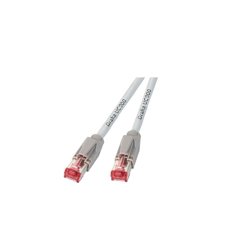 EFB Elektronik RJ-45 50m verkkokaapeli Harmaa Cat6a