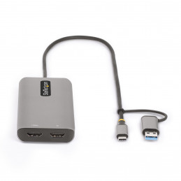 StarTech.com 167B-USBC-MULTIPORT kannettavien tietokoneiden telakka ja porttitoistin Langallinen USB 3.2 Gen 1 (3.1 Gen 1)