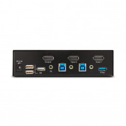 StarTech.com D86A2-2-PORT-8K-KVM KVM-kytkin musta