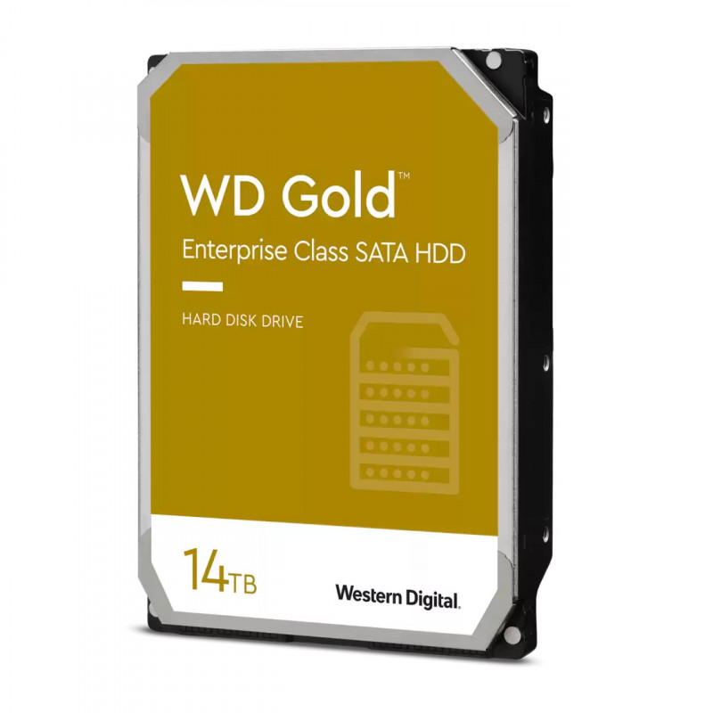 Western Digital Gold WD142KRYZ sisäinen kiintolevy 3.5" 14 TB Serial ATA III