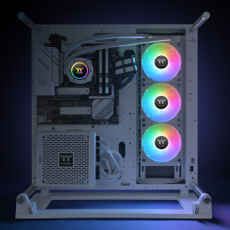 Thermaltake TH360 V2 ARGB Suoritin Nestejäähdytyspakkaus 36 cm Valkoinen 1 kpl