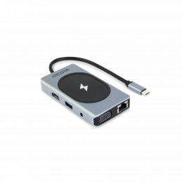 DICOTA D32059 keskitin USB Type-C musta, Hopea