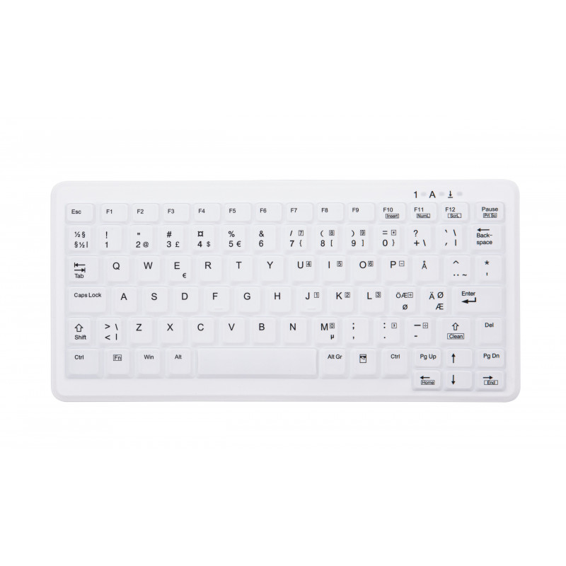 CHERRY AK-C4110 näppäimistö Langaton RF QWERTY Norjalainen Valkoinen