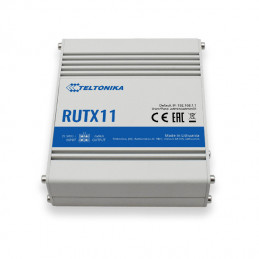 Teltonika RUTX11 langaton reititin Gigabitti Ethernet Kaksitaajuus (2,4 GHz 5 GHz) 4G Harmaa