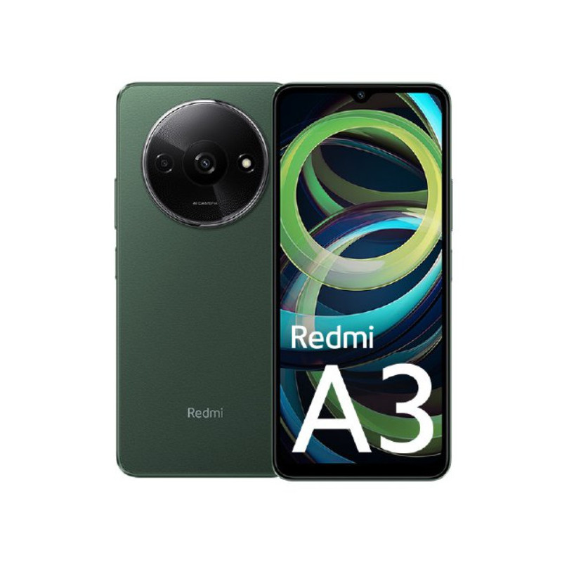 Xiaomi Redmi A3 17 cm (6.71") Kaksois-SIM Android 14 4G USB Type-C 3 GB 64 GB 5000 mAh Vihreä