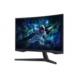 Samsung Odyssey G55C tietokoneen litteä näyttö 68,6 cm (27") 2560 x 1440 pikseliä Dual WQHD LED musta