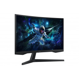 Samsung Odyssey G55C tietokoneen litteä näyttö 68,6 cm (27") 2560 x 1440 pikseliä Dual WQHD LED musta