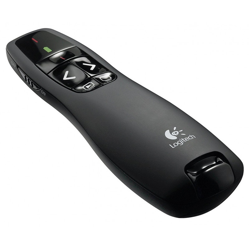 Logitech R400 Wifi-esittelylaite RF musta