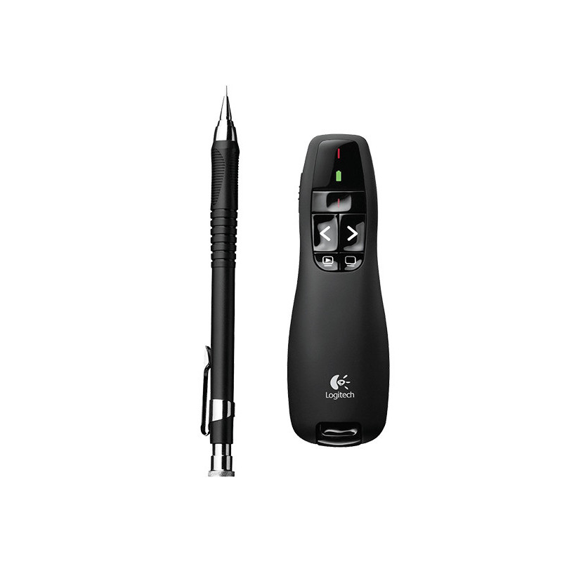 Logitech Wireless Presenter R400 Wifi-esittelylaite RF musta