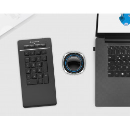 3Dconnexion Numpad Pro Numeerinen näppäimistö Bluetooth USB RF Wireless musta