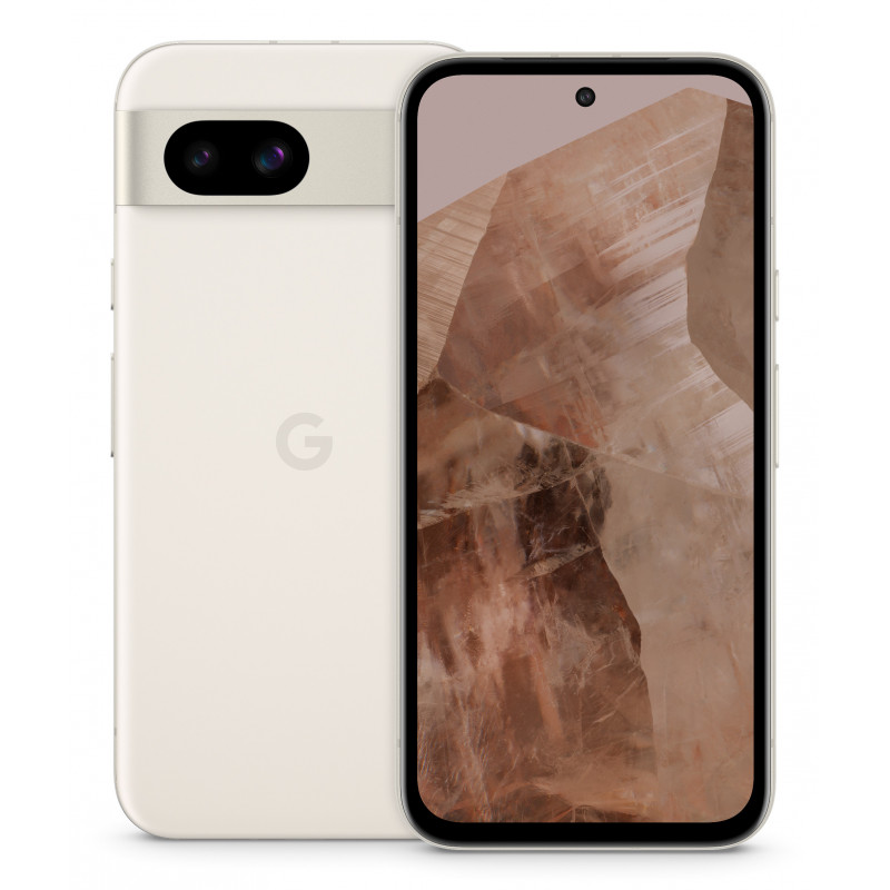 Google Pixel 8a 15,5 cm (6.1") Kaksois-SIM 5G USB Type-C 8 GB 128 GB 4492 mAh Valkoinen