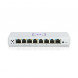 Alta Labs S8-POE verkkokytkin Hallittu Gigabit Ethernet (10 100 1000) Power over Ethernet -tuki Valkoinen