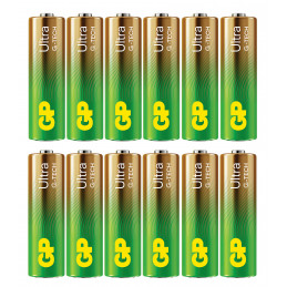 GP Batteries Ultra Alkaline GP15AU Kertakäyttöinen akku AA, LR06 Alkali