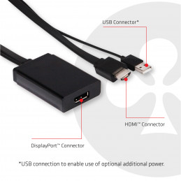 CLUB3D HDMI 1.4 to DisplayPort 1.1 Adapter