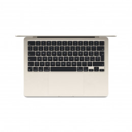 Apple MacBook Air Apple M M3 Kannettava tietokone 34,5 cm (13.6") 8 GB 512 GB SSD Wi-Fi 6E (802.11ax) macOS Sonoma Valkoinen