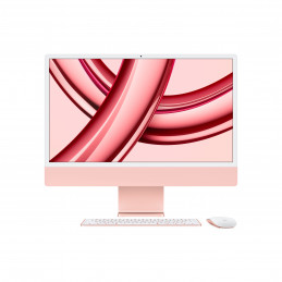 Apple iMac Apple M M3 59,7 cm (23.5") 4480 x 2520 pikseliä All-in-one PC 8 GB 256 GB SSD macOS Sonoma Wi-Fi 6E (802.11ax)