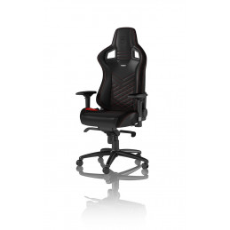 noblechairs EPIC PC-pelituoli pehmustettu istuin musta, Punainen