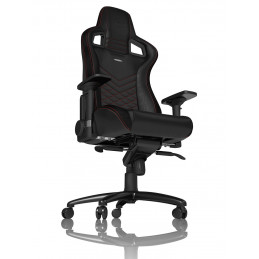 noblechairs EPIC PC-pelituoli pehmustettu istuin musta, Punainen
