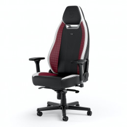 noblechairs LEGEND Käsinojallinen pelituoli pehmustettu istuin musta, Punainen, Valkoinen