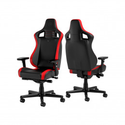 noblechairs EPIC Compact PC-pelituoli pehmustettu istuin musta, Punainen