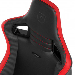 noblechairs EPIC Compact PC-pelituoli pehmustettu istuin musta, Punainen