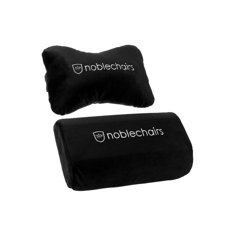 noblechairs Cushion set musta, Valkoinen 2 kpl