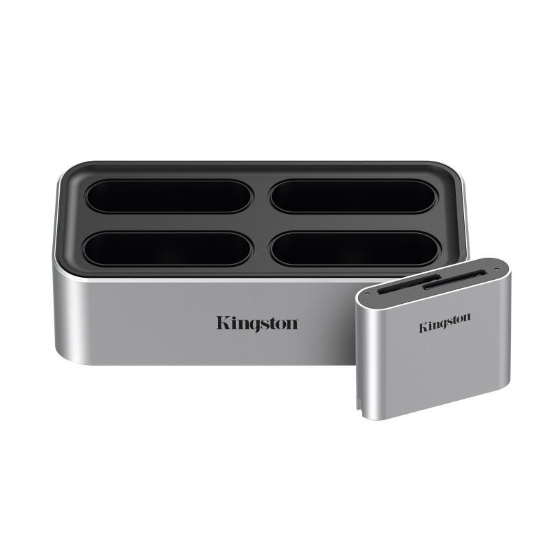 Kingston Technology WFS-S kannettavien tietokoneiden telakka ja porttitoistin Langallinen USB 3.2 Gen 2 (3.1 Gen 2) Type-C