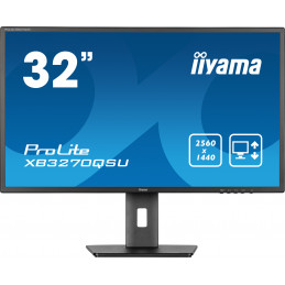 iiyama ProLite XB3270QSU-B1 tietokoneen litteä näyttö 81,3 cm (32") 2560 x 1440 pikseliä Wide Quad HD LED musta