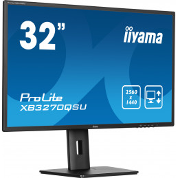 iiyama ProLite XB3270QSU-B1 tietokoneen litteä näyttö 81,3 cm (32") 2560 x 1440 pikseliä Wide Quad HD LED musta