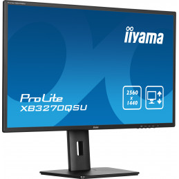 iiyama ProLite XB3270QSU-B1 tietokoneen litteä näyttö 81,3 cm (32") 2560 x 1440 pikseliä Wide Quad HD LED musta