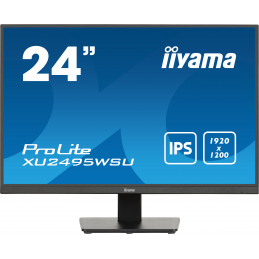 iiyama ProLite XU2495WSU-B7 tietokoneen litteä näyttö 61 cm (24") 1920 x 1200 pikseliä 4K Ultra HD LED musta