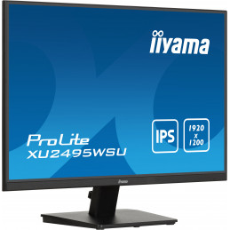 iiyama ProLite XU2495WSU-B7 tietokoneen litteä näyttö 61 cm (24") 1920 x 1200 pikseliä 4K Ultra HD LED musta