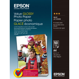 Epson Value Glossy Photo Paper - A4 - 20 Arkkia