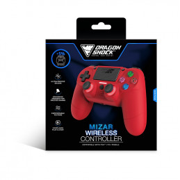 Dragonshock Mizar Punainen Bluetooth Pad-ohjain PlayStation 4