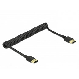 DeLOCK 84967 HDMI-kaapeli 1,5 m HDMI-tyyppi A (vakio) musta