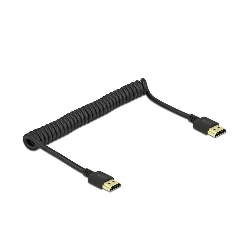 DeLOCK 84967 HDMI-kaapeli 1,5 m HDMI-tyyppi A (vakio) musta