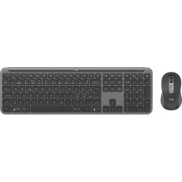 Logitech MK950 Signature for Business näppäimistö Sisältää hiiren RF Wireless + Bluetooth QWERTY Tanska, Suomi, Norjalainen,