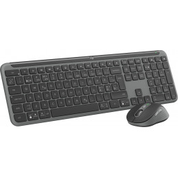 Logitech MK950 Signature for Business näppäimistö Sisältää hiiren RF Wireless + Bluetooth QWERTY Tanska, Suomi, Norjalainen,