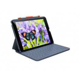 Logitech Rugged Lite 25,9 cm (10.2") Folio-kotelo Harmaa