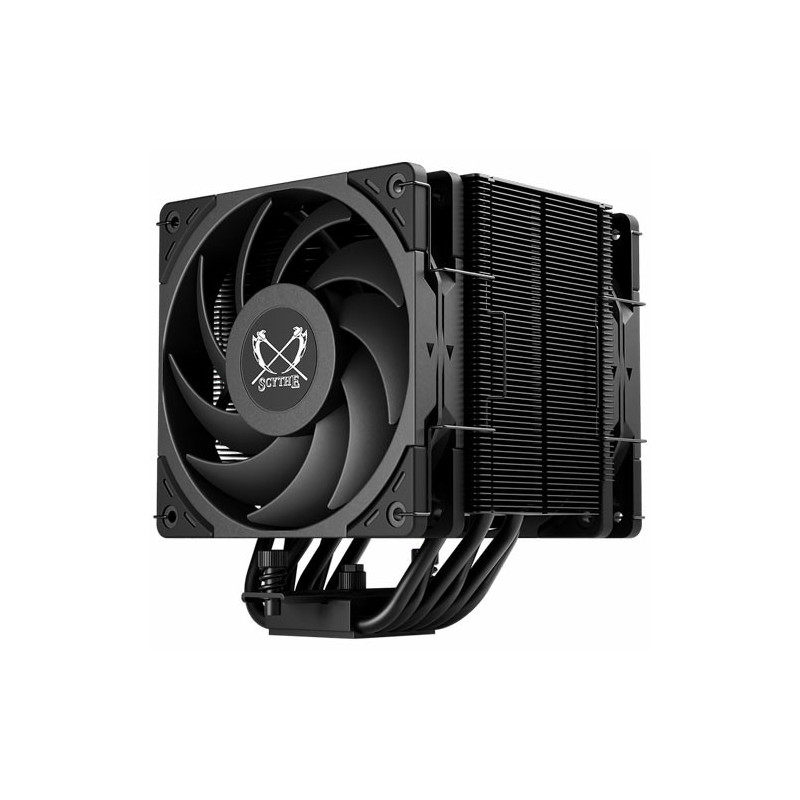 Scythe Mugen 6 Dual Fan Black Edition Suoritin Tuuletin 12 cm musta 1 kpl